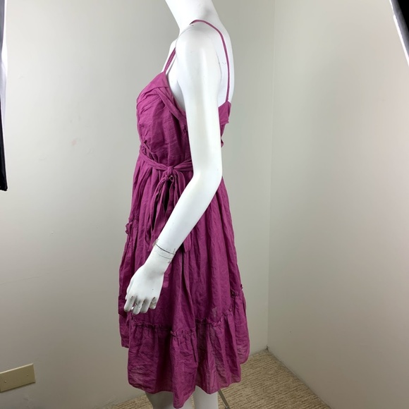 Diane von Furstenberg Kasi Plum Dress 6 - Picture 3 of 7